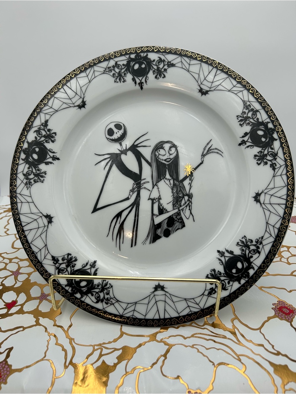 The Nightmare Before Christmas decorative ceramic plate